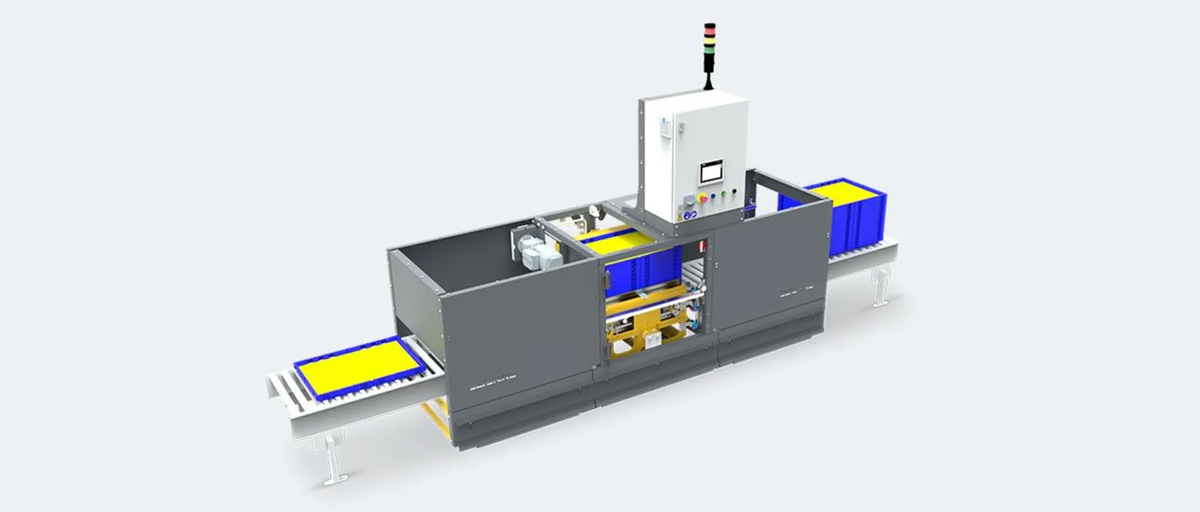 Automatic tray destacker