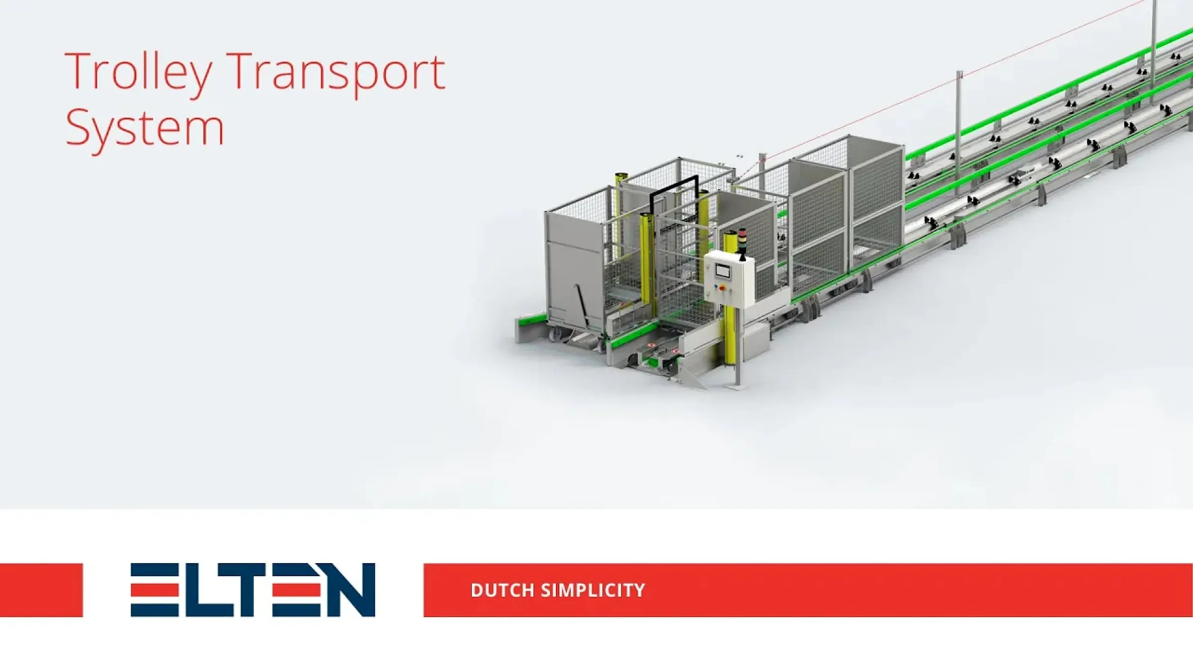 project poster trolley transport system in zuid frankrijk